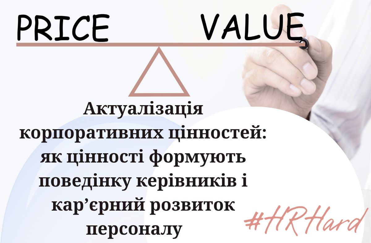 Актуалізація корпоративних цінностей